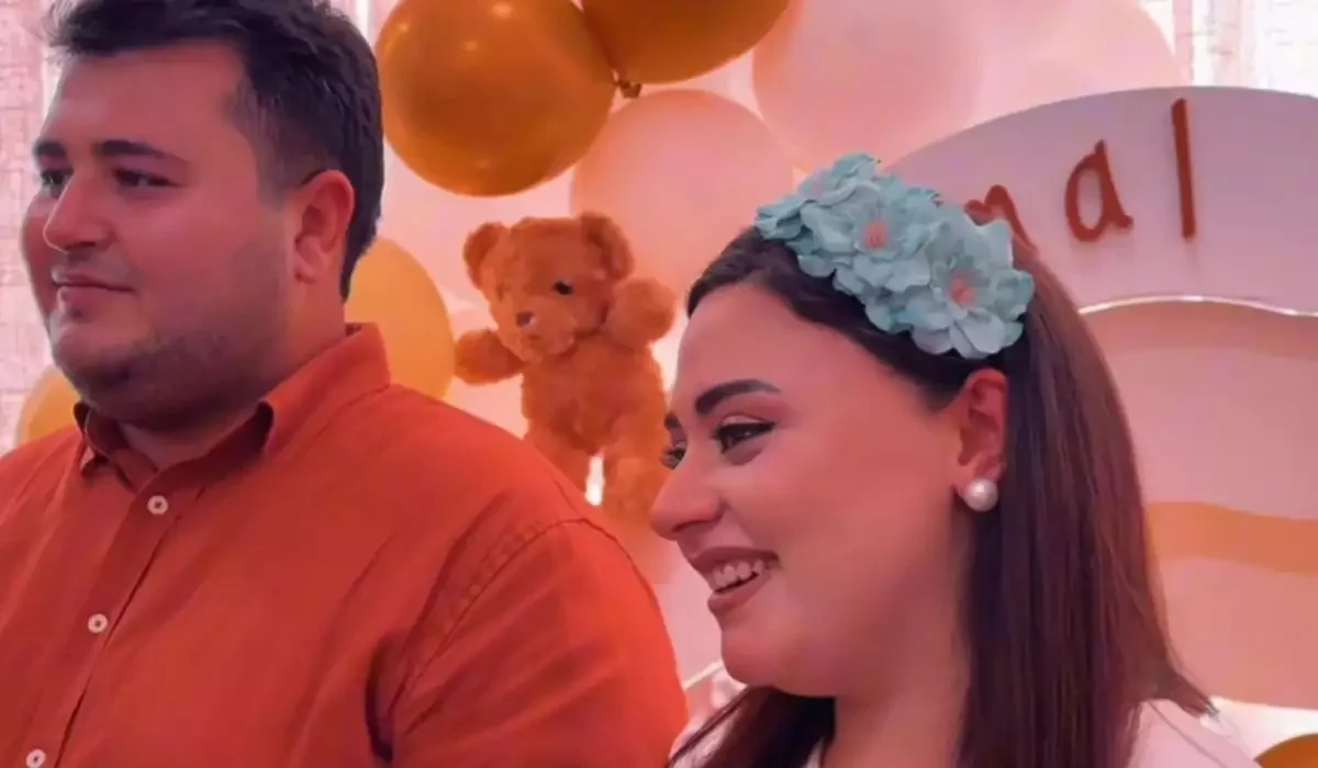 Almaxanımdan əkizləri ilə bağlı paylaşım - Video