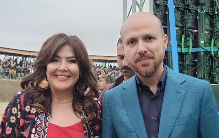 Gülüstan Əliyeva Ərdoğanın oğlu ilə bir arada - Foto