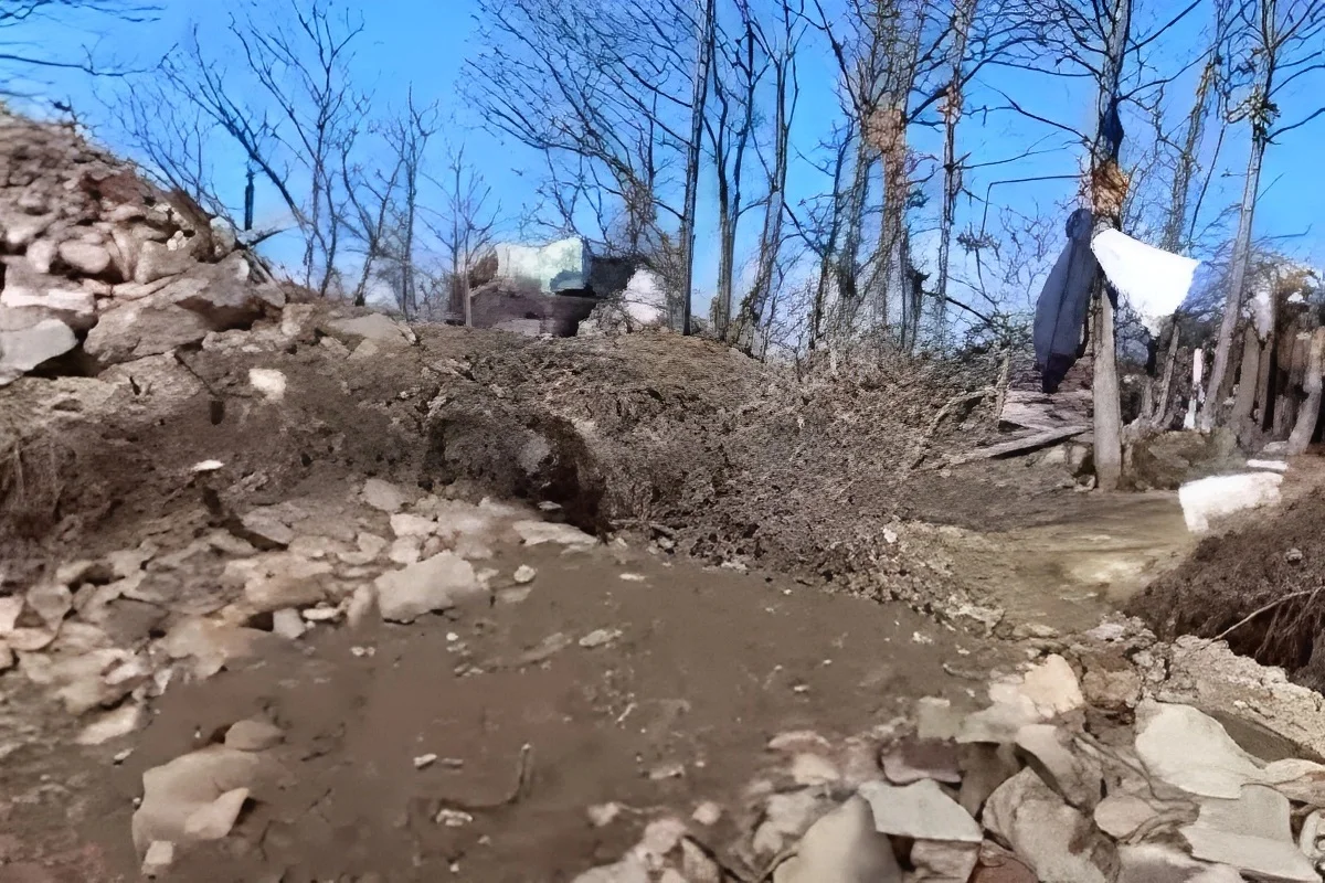 İsmayıllıda sirli partlayış səsləri eşidildi: Xəzinə axtarırlar - Video